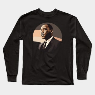 Inspire Unity: Festive Martin Luther King Day Art, Equality Designs, and Freedom Tributes! Long Sleeve T-Shirt